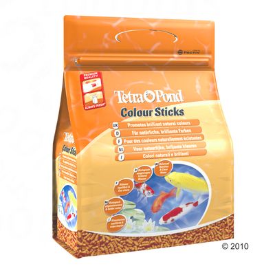 TetraPond Teichfischfutter Colour Sticks - 4000 ml