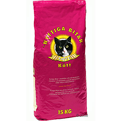 Croquettes pour chat Bozita Katty, viande- 15 kg
