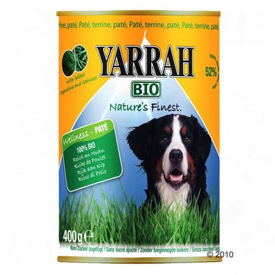 Yarrah Bio Paté 6 x 400 g - with chicken