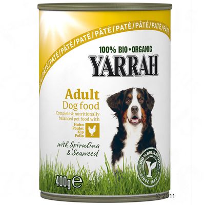 Yarrah Bio Paté 6 x 400 g – mit Huhn
