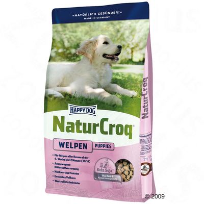 Happy Dog Natur-Croq for Puppies - 15 kg