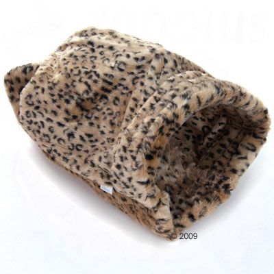 Cat Cuddle Bag Jungle - leopard pattern