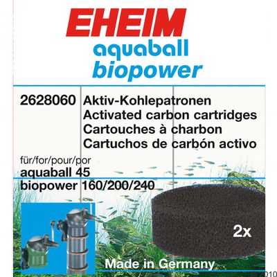 Eheim Activated Carbon Cartridge Aquaball - 2208 - 2212