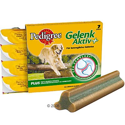 Pedigree Joint Active Plus - large dogs 7 pieces (151g)