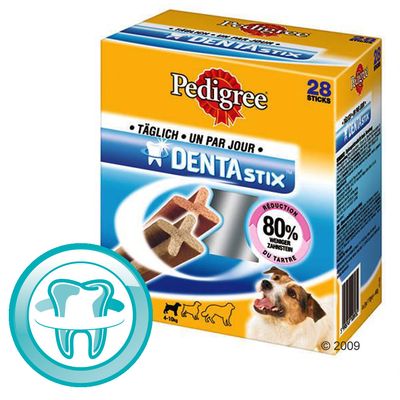 Friandises pour chien Pedigree Denta Stix - 7 friandises =, pour petit chien