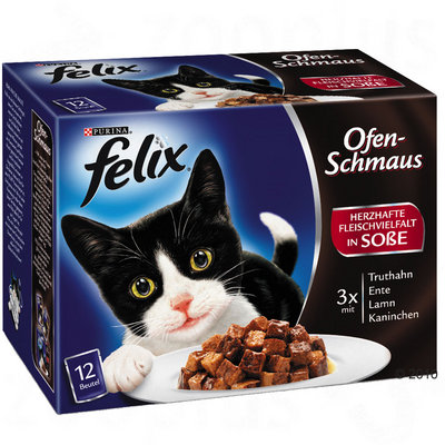 Felix ´´´´Grand Régal´´´´ 12 x 100 g- savoureuse sélection