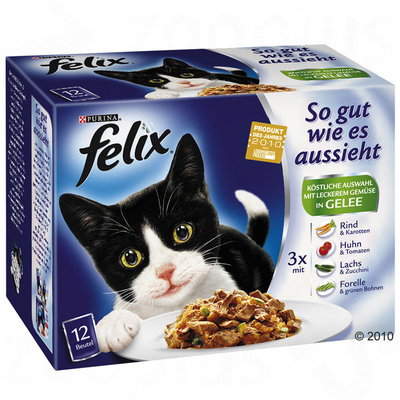 Felix ´´´´Aussi bon que beau´´´´ 12 x 100 g- sélection à la viande