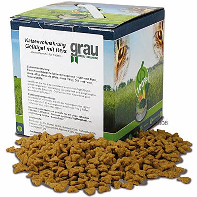 Grau Cat Food Poultry & Rice - 1 kg