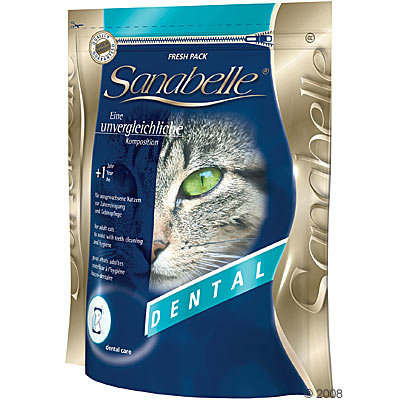 Croquettes pour chat Sanabelle Dental- 2 x 10 kg