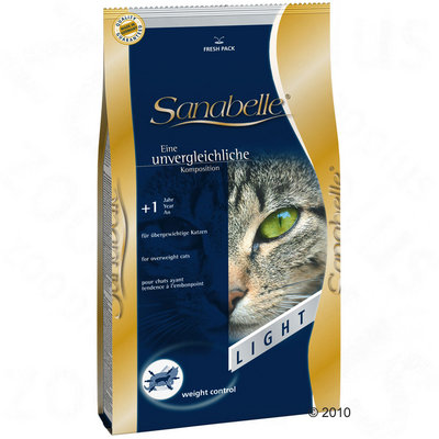 Croquettes pour chat Sanabelle Light- 2 x 10 kg