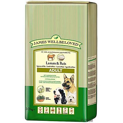 James Wellbeloved Adult Lamm & Reis – Sparpaket 2 x 10 kg