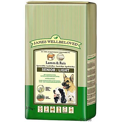 James Wellbeloved Senior/ Light Lamm & Reis - 10 kg