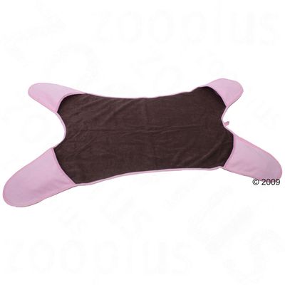 Mikrofaser Handtuch Frottie 4 mit Handschuh - Masse 132 x  79 cm