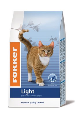 Croquettes pour chat Fokker Light- 2 x 10 kg