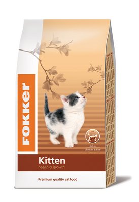 Croquettes pour chaton Fokker kitten- 3 x 3 kg