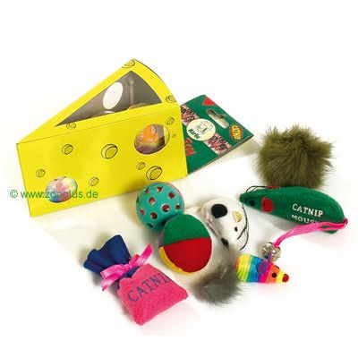 Big Cheese Cat Toy Box - Play set