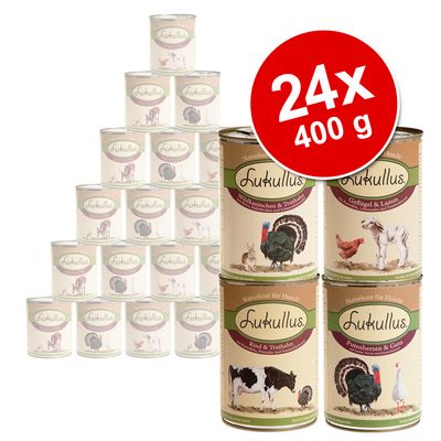 Sparpaket Lukullus 24 x  400 g - Variante IV