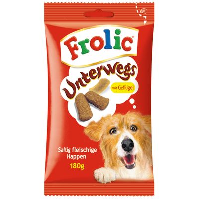 Confronta prezzi Frolic snack da passeggio al pollo - 3 x 180 g * set risparmio!
