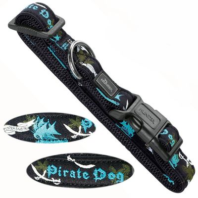 Hunter Halsung Krazy Pirate Dog Vario Basic - Gr. XS 22 - 35 cm Halsumfang