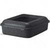 Bac � liti�re pour chat avec rebord Gimpet Katsy - gris argent�