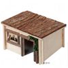 Maison pour rongeur Bungalow - L 19 x l 16 x H 11,5 cm (taille S)