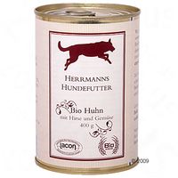  Herrmanns Bio-Menu 6 x 400 g - - kalkoen met groente & fruit (graanvrij) 