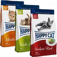 Gemengd pakket Happy Cat Supreme Adult Kattenvoer 3 smaken - - 3 x 4 kg