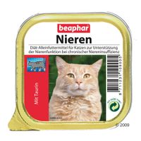  beaphar nieren-dieet + taurine 6 x 100 g - - 6 x 100 g 