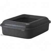  Gimpet Katsy kattenbak - - Black Star (met zilver glitter) 