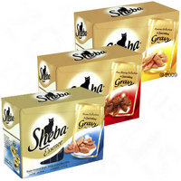 Sheba Portiezakjes Multipack Kattenvoer 12 x 85 g - - Select Menu in heerlijke Jelly