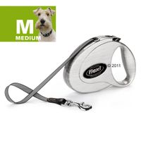  Hondenlijn Flexi Fashion Gentlemen - - Metaal 
