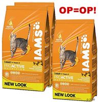  2 x 300 g Iams droog kattenvoer + 1 x 300 g GRATIS! - - Adult met zeevis 
