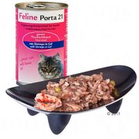 Feline Porta 21, 6 x 400 g kip met rijst