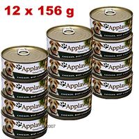  Voordeelpakket: Applaws hondenvoer 12 x 156 g - - kip 