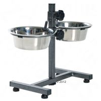 Hundebar inkl. N�pfe - - 2 x 1,8 l, � 20 cm, H�he bis 40 cm