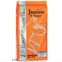  Euro Premium Junior & Puppy Medium - - 15 kg 