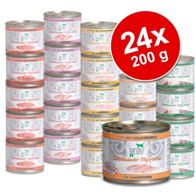 Lot mixte Grau 24 x 200 g- 24 x 200 g