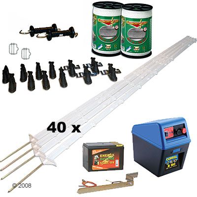 Pferdezaun Set - - Elektrozaun Set