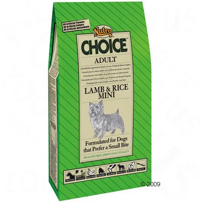 Nutro Choice Adult Lamb & Rice Mini - 2 kg