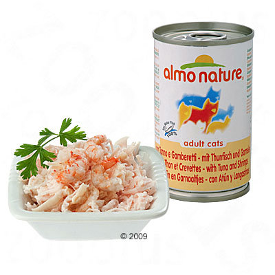 Boîtes pour chat Almo Nature 6 x 140 g- poulet & citrouille