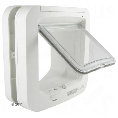 SureFlap Microchip Kattenluik - - adapter voor montage in glas bruin