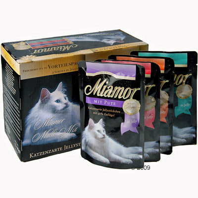 Offre d´essai Miamor Ragoût Royal mix 12 x 100 g- Miamor Ragoût Royal en gelée - 4 variétés