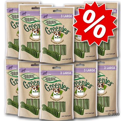 Sparpaket Greenies Zahnpflege-Kausnack - Regular, 10 x 4 Stueck (à 28 g)