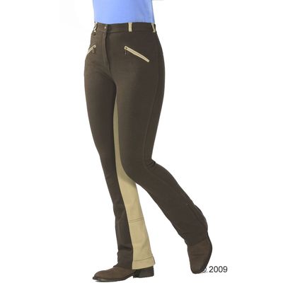Jodhpur Reithose Birgit - BRAUN - braun / beige Gr. 76