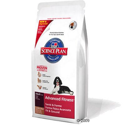 Hill&acute;s Adult Advanced Fitness Medium with Lamb & Rice - 12 kg