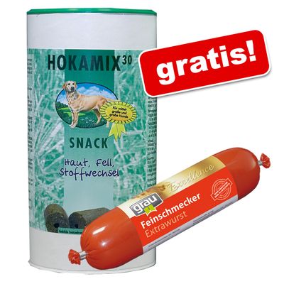 800 g Hokamix Snack + 400 g Leberwurst gratis - 800 g