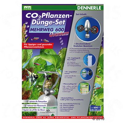 Recharge réutilisable Dennerle 600 Quantum-  pour aquariums jusqu´à 600 litres