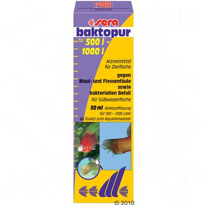 Sera Baktopur Arzneimittel f&uuml;r Zierfische - - 50 ml Preisvergleich