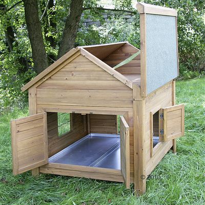 Kleintierstall Little Farm fuer Gefluegel oder Kaninchen - Umruestsatz zum Huehnerstall