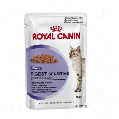 Bouchées en sauce pour chat Royal Canin Digest Sensitive- 24 x 85 g